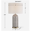 Uttermost Dapple Table Lamp in Chocolate