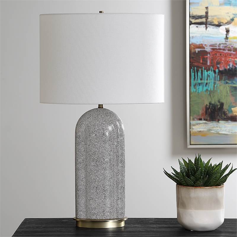 Uttermost Dapple Table Lamp in Chocolate