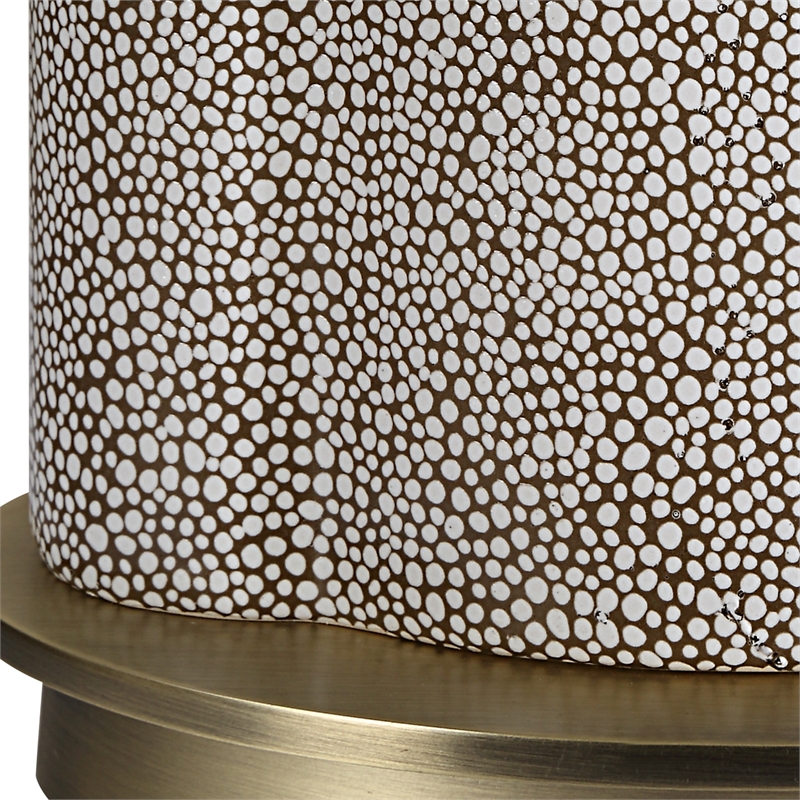 Uttermost Dapple Table Lamp in Chocolate
