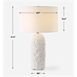 Uttermost Vieste White Table Lamp