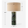 Uttermost Loch Green Glaze Table Lamp