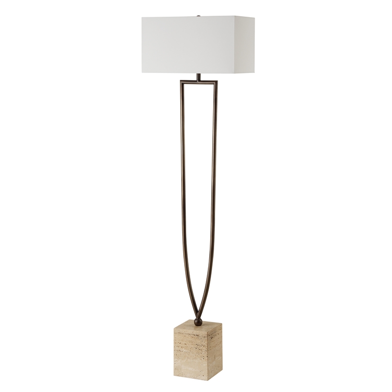 Uttermost Fork In The Road Floor Lamp in Bronze