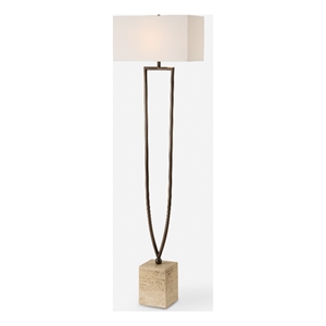 Uttermost Fork In The Road Floor Lamp in Bronze