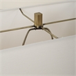 Uttermost Turning Point Travertine Table Lamp in Brown