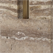Uttermost Turning Point Travertine Table Lamp in Brown