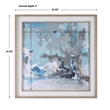 Uttermost Misty Moonlight Abstract Framed Print in Multi-Color