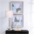Uttermost Mist Shapes Framed Prints in Multi-Color (Set of 2)