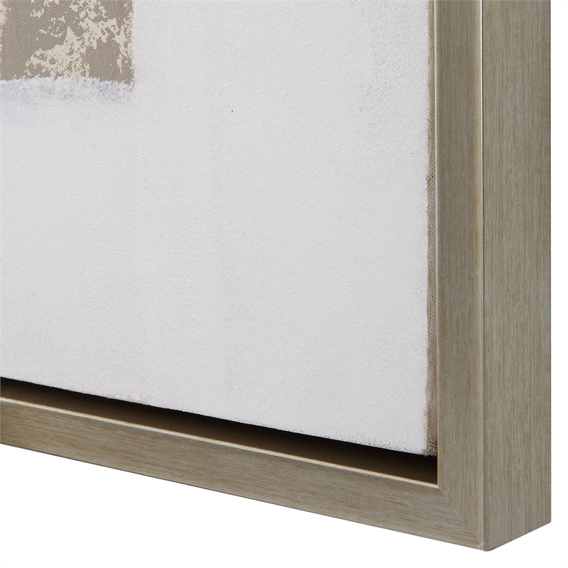 Uttermost Placidity Hand Painted Abstract Art in Multi-Color