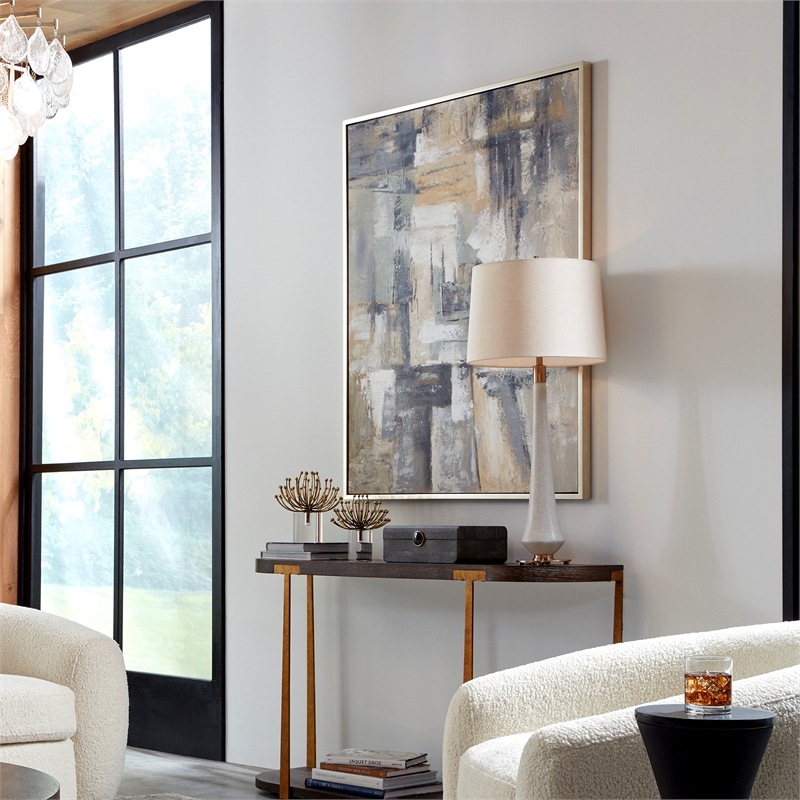 Uttermost Intuition Hand Painted Abstract Art in Multi-Color