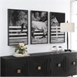 Uttermost Galloping Forward Equine Prints in Multi-Color (Set of 3)