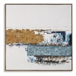 Uttermost Stacked Against Hand Painted Canvas in Multi-Color
