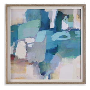 Uttermost Continue On Abstract Framed Print in Multi-Color