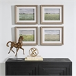 Uttermost Quiet Meadows Framed Prints in Multi-Color (Set of 4)