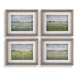 Uttermost Quiet Meadows Framed Prints in Multi-Color (Set of 4)