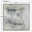 Uttermost Contort Hand Painted Abstract Art in Multi-Color