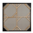 Uttermost Contort Hand Painted Abstract Art in Multi-Color