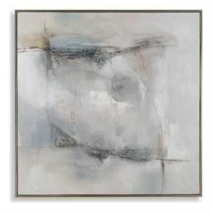 Uttermost Contort Hand Painted Abstract Art in Multi-Color