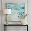 Uttermost Blissful Hand Painted Abstract Art in Multi-Color