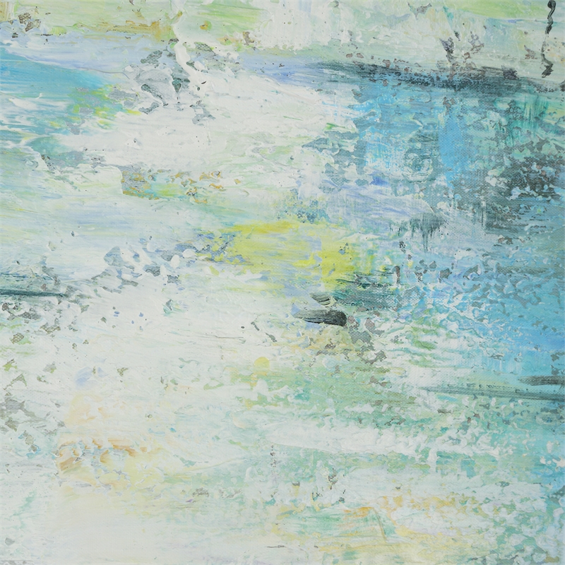 Uttermost Blissful Hand Painted Abstract Art in Multi-Color