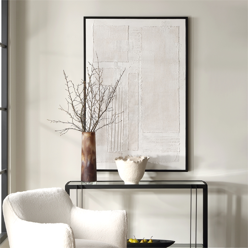 Uttermost Clean Slate Hand Painted Canvas in Multi-Color