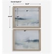Uttermost Breezy Vista Framed Prints in Multi-Color (Set of 2)
