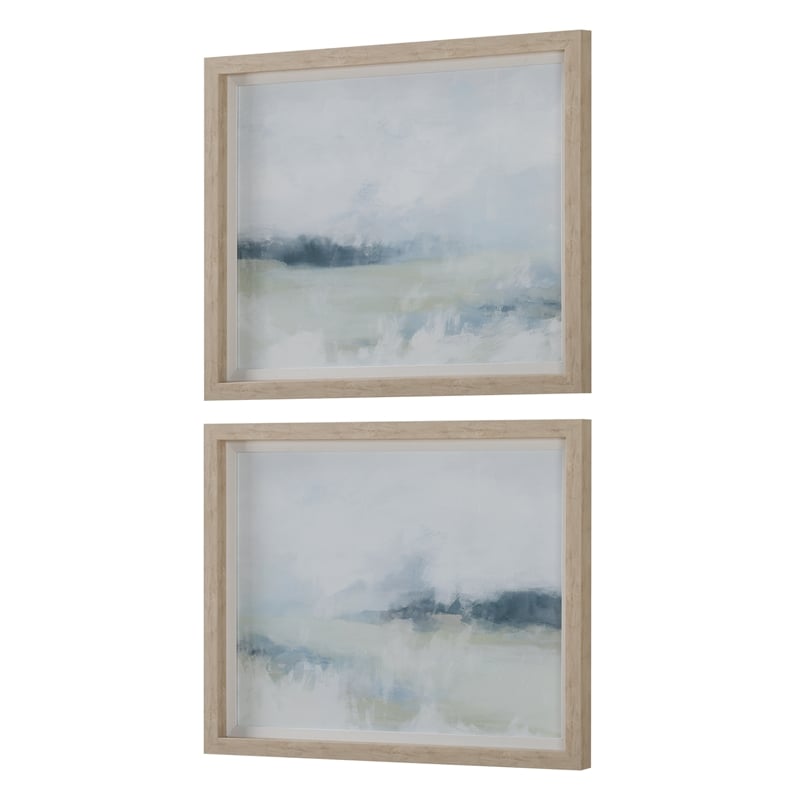 Uttermost Breezy Vista Framed Prints in Multi-Color (Set of 2)