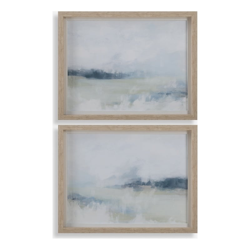 Uttermost Breezy Vista Framed Prints in Multi-Color (Set of 2)