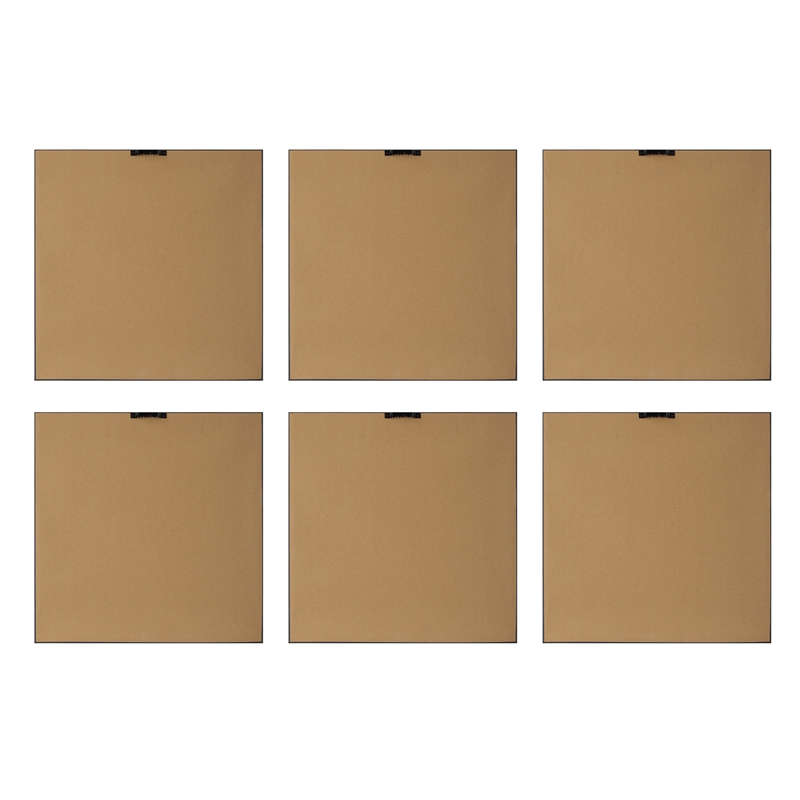 Uttermost Fresh Start Red Abstract Prints Set of 6