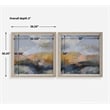 Uttermost Dusk Framed Prints in Multi-Color (Set of 2)