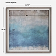 Uttermost Serenity Paused Framed Abstract Print in Multi-Color