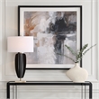 Uttermost Wings Neutral Abstract Framed Print in Multi-Color