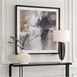 Uttermost Wings Neutral Abstract Framed Print in Multi-Color