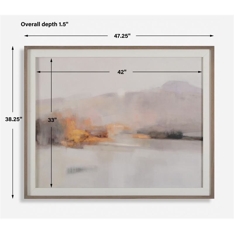 Uttermost Memory Of The West Landscape Print in Multi-Color