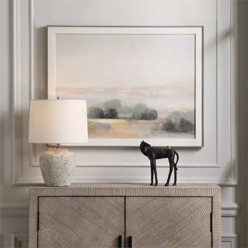 Uttermost Atmospheric Neutral Landscape Print in Multi-Color