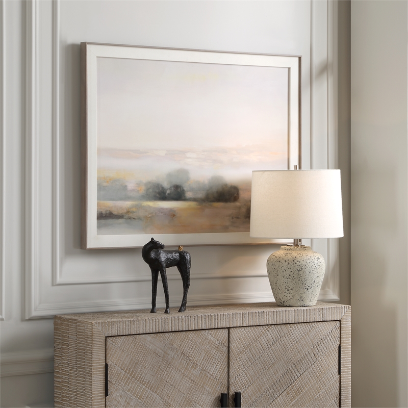 Uttermost Atmospheric Neutral Landscape Print in Multi-Color