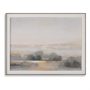 Uttermost Atmospheric Neutral Landscape Print in Multi-Color