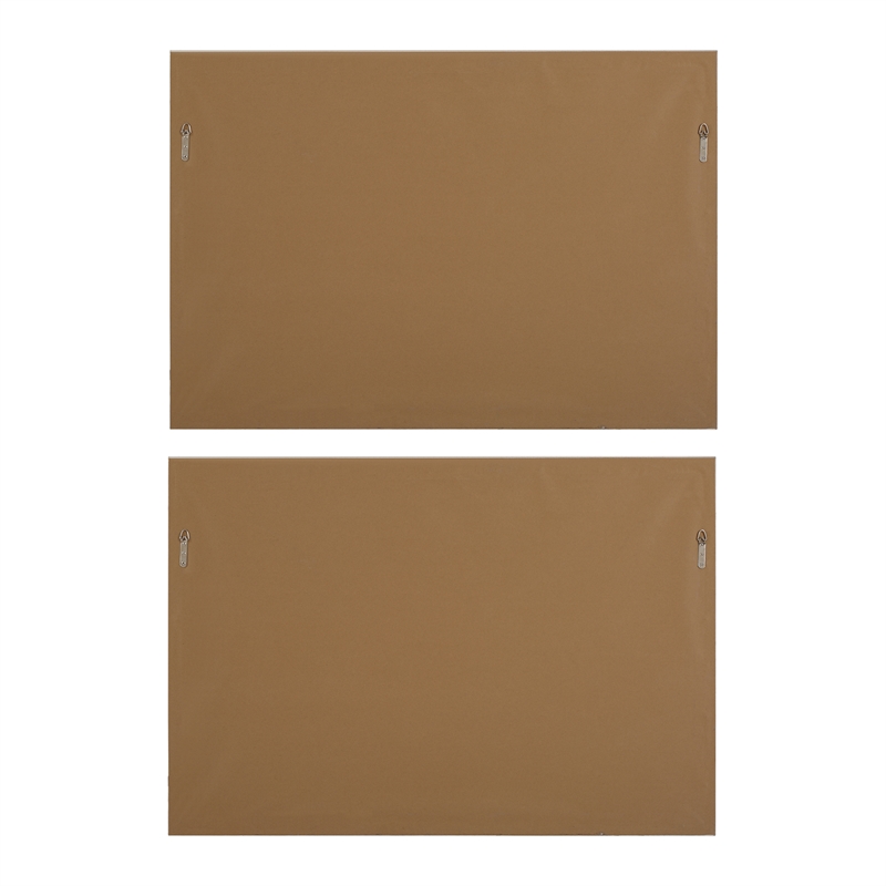 Uttermost Metropolitan Rush Abstract Prints in Multi-Color (Set of 2)