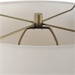 Uttermost Cortado Travertine Table Lamp in Brown