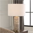 Uttermost Cortado Travertine Table Lamp in Brown