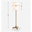 Uttermost Lautoka Brass Buffet Lamp