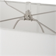 Uttermost Free Flowing Nickel Table Lamp