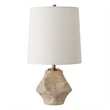 Uttermost Indent Travertine Accent Lamp in Brown