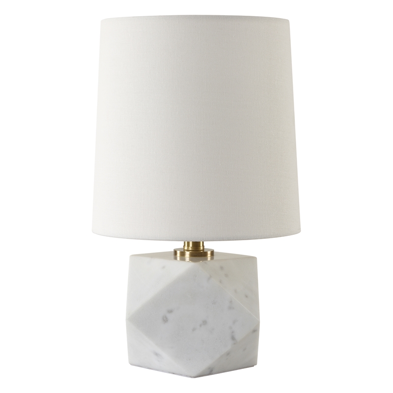 Uttermost A Cut Above Table Lamp in White