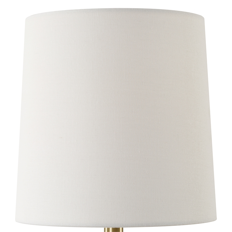 Uttermost A Cut Above Table Lamp in White