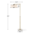 Uttermost Branch Out Antique Brass Floor Lamp