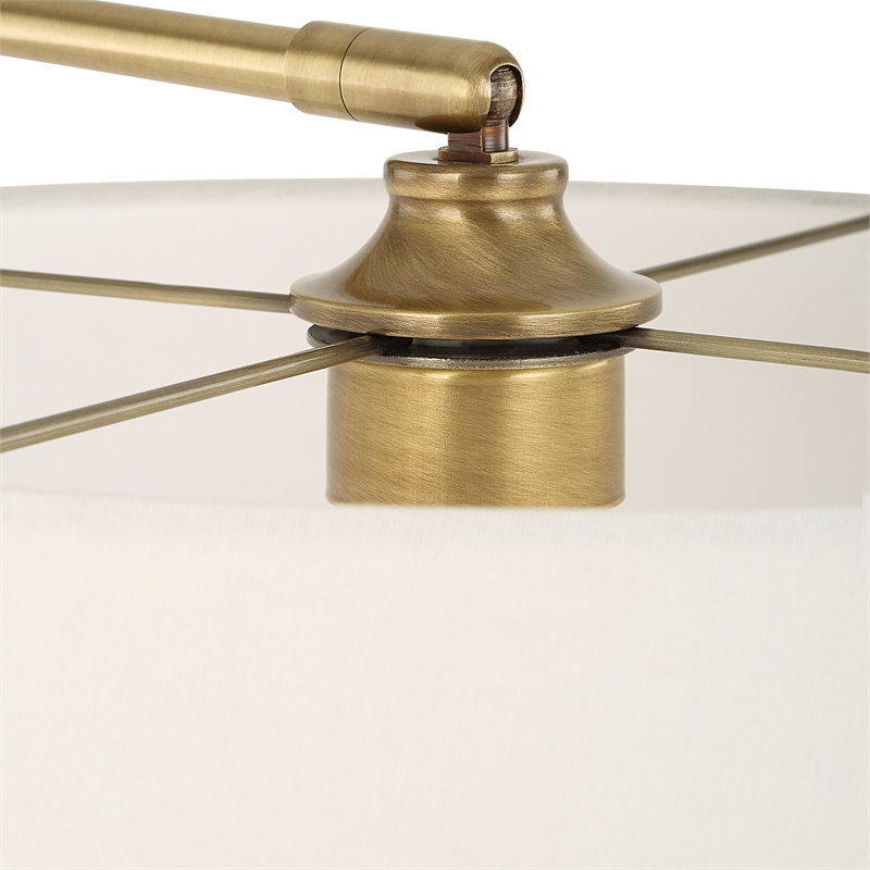 Uttermost Branch Out Antique Brass Floor Lamp