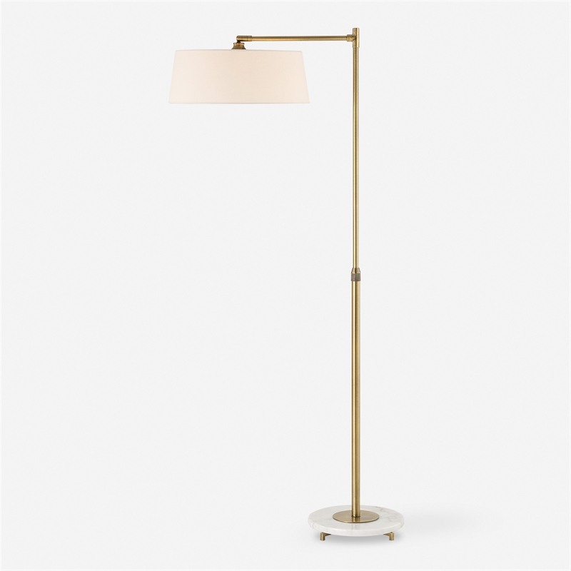 Uttermost Branch Out Antique Brass Floor Lamp
