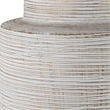 Uttermost Crimp Ribbed Table Lamp in Ivory