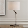 Uttermost Perch Bird-Leg Table Lamp in Bronze