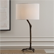 Uttermost Perch Bird-Leg Table Lamp in Bronze
